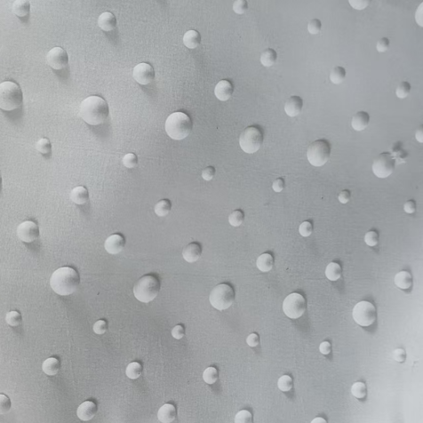 100% Poliester Microfiber 3D Kain Dicelup Timbul