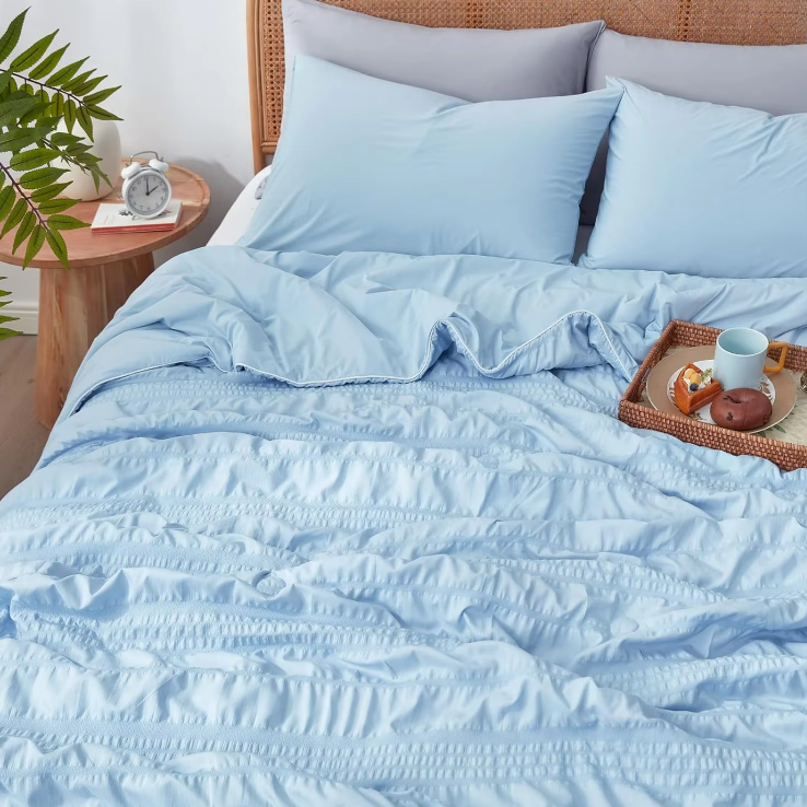 Kain Selimut Seersucker